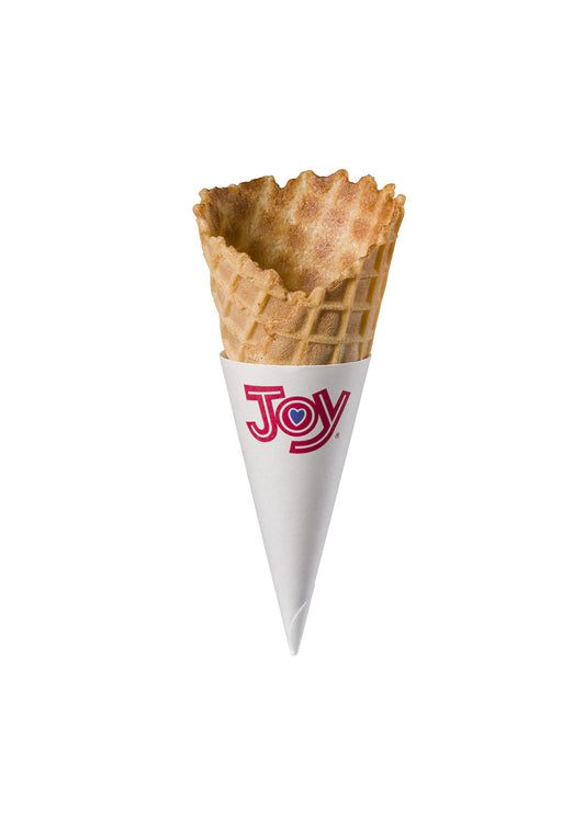 Small Jacketed Waffle Cone